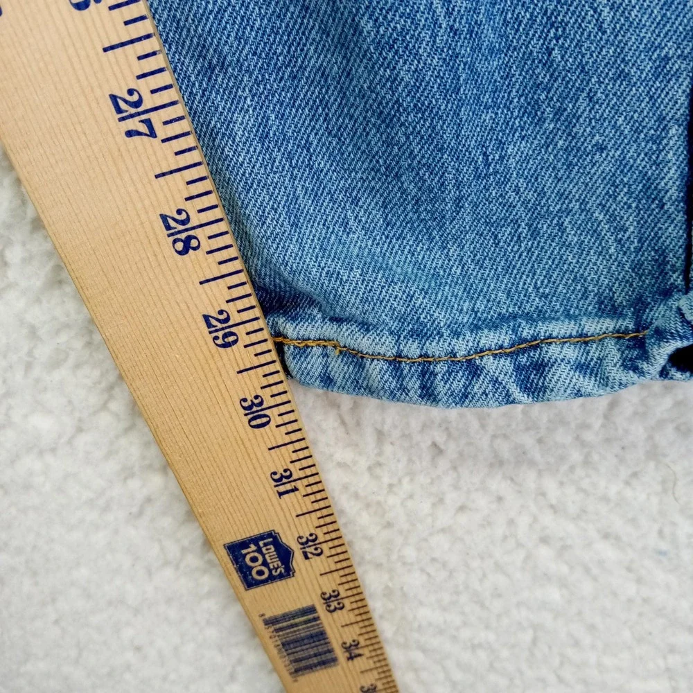 Levi's Mens Jeans Blue Distressed Relaxed Fit Button Fly Size 31x30‎ No Tags